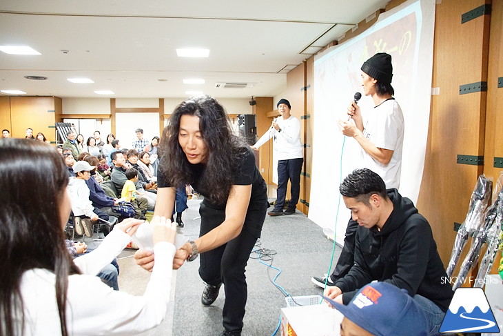 山木匡浩・佐々木明・附田雄剛・楠泰輔・ニール・ハートマンのスペシャルトーク ICI石井スポーツ presents 『スキーの夕べ 2018』札幌会場